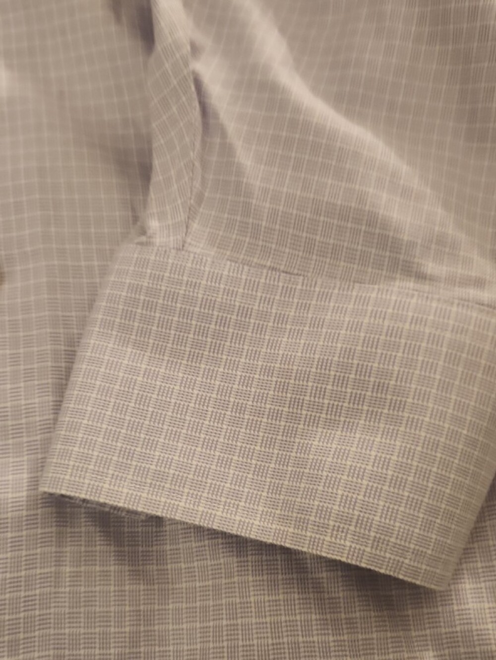 Brooks Brothers Regent Lavender Check Dress Shirt Men’s 17 34/35 - Picture 6 of 8